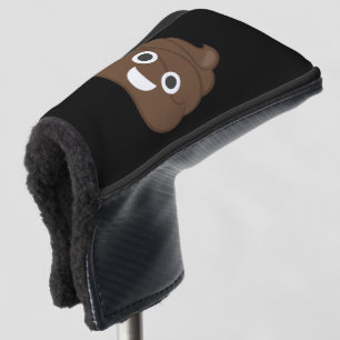 Couvre-club De Golf Dunette Brown idiote folle Emoji