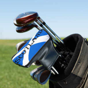 Couvre-club De Golf Ecosse sur le drapeau écossais