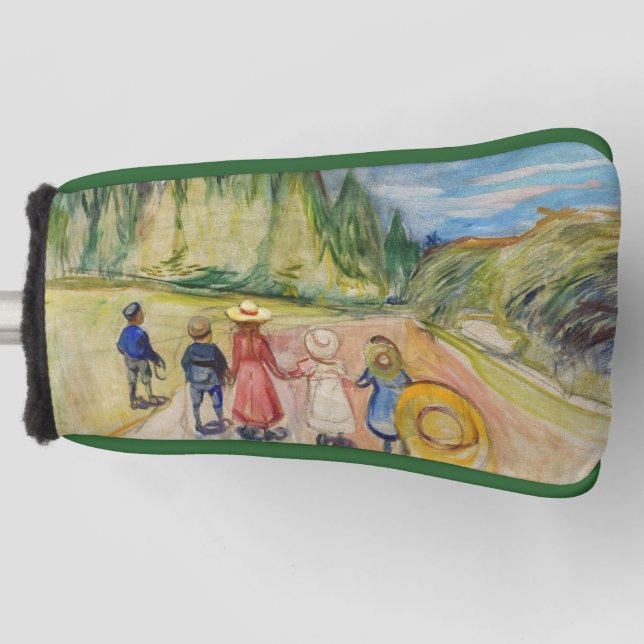 Couvre-club De Golf Edvard Munch - La forêt Fairytale (Devant)