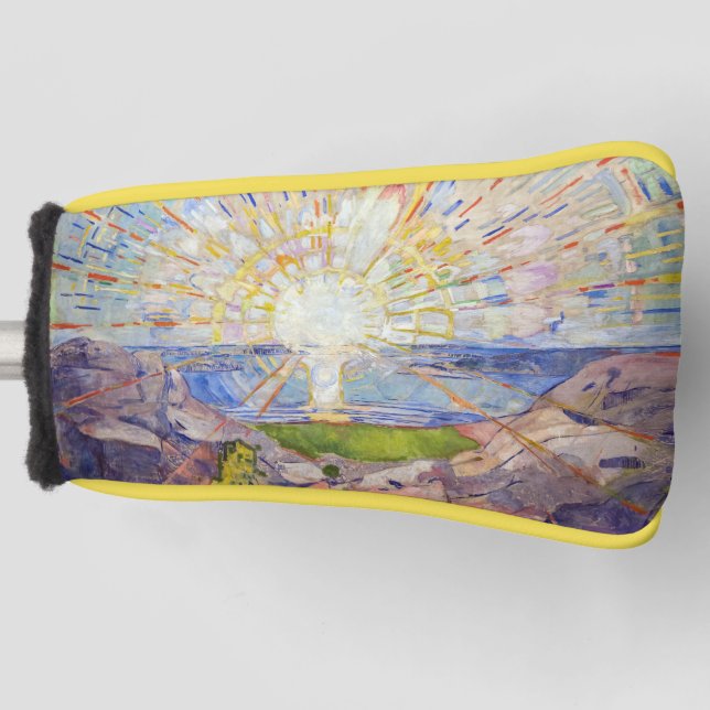 Couvre-club De Golf Edvard Munch - Le Soleil 1911 (Devant)