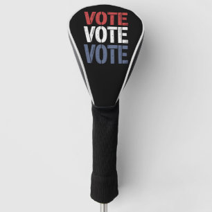 Couvre-club De Golf Élection Vote Politique Vote Inscription Électeur 