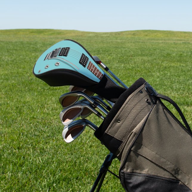Couvre-club De Golf Electric Guitar (In Situ)