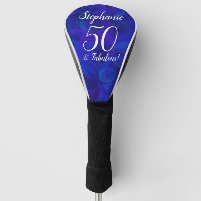 Couvre-club De Golf Elégant Royal Blue 50 et fabuleuse fête d'annivers (Devant)