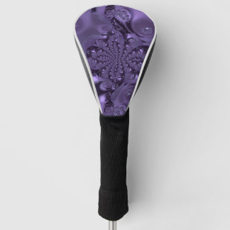 Couvre-club De Golf Élégante étincelle Royale Purple Liquide