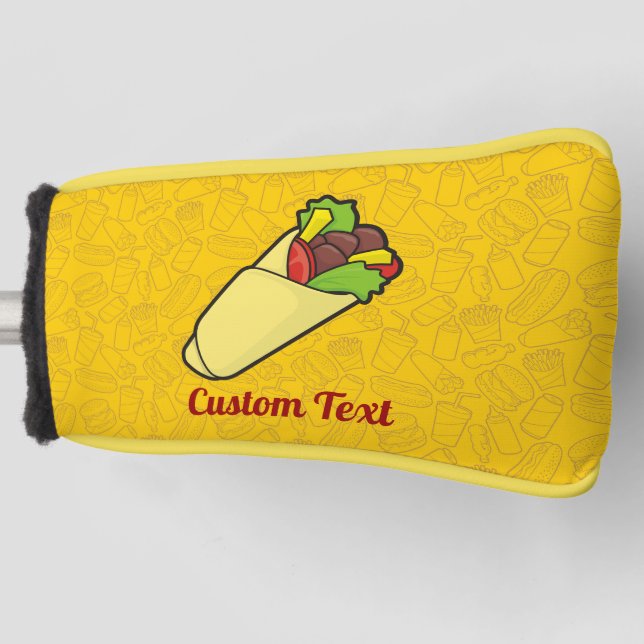 Couvre-club De Golf Emballage sandwich Tortilla (Devant)