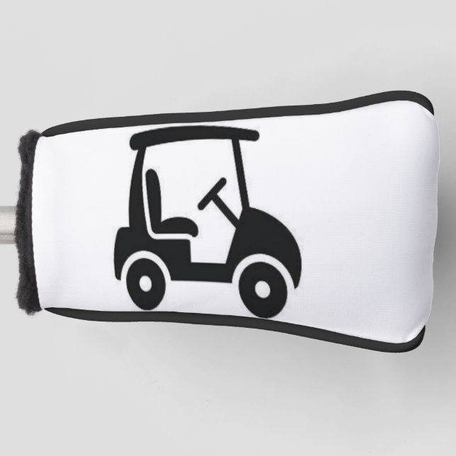 Couvre-club De Golf En voiture vers le vert (Devant)