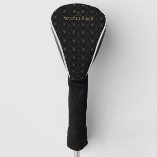 Couvre-club De Golf Ensembles de clubs de golf sur mesure motif noir e