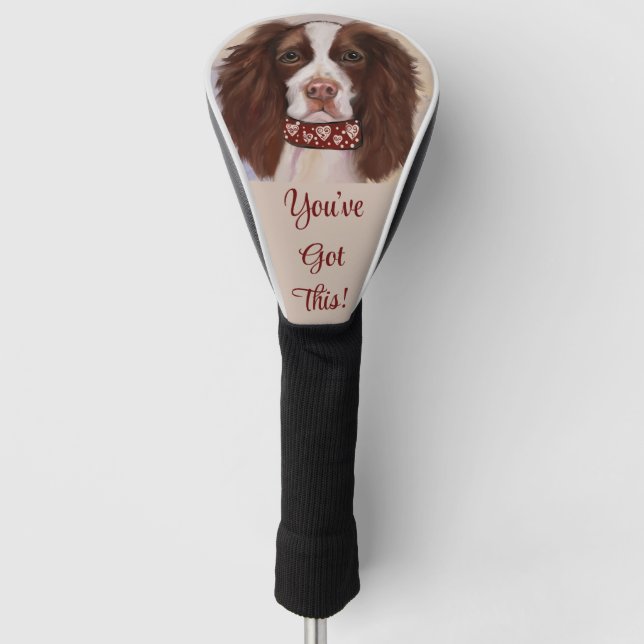 COUVRE-CLUB DE GOLF ESPAGNOL DE PLONGÉE ANGLAISE (Devant)