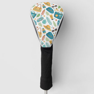 Couvre-club De Golf Essentiels de plage d'été Motif (1)