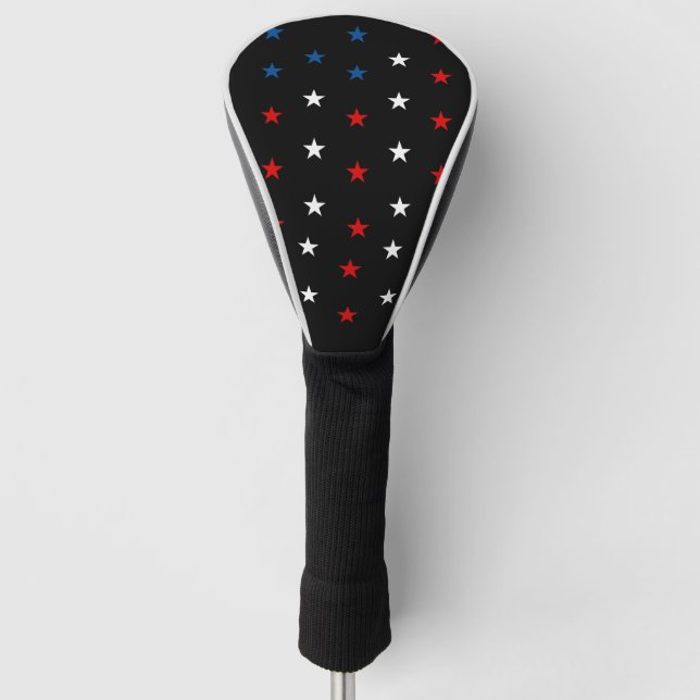 Couvre-club De Golf Étoiles américaines (Devant)