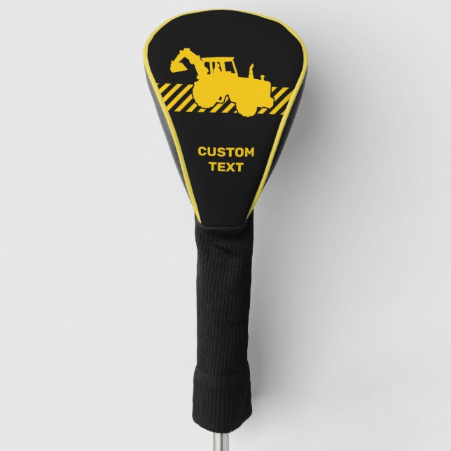 Couvre-club De Golf Excavateur (Devant)