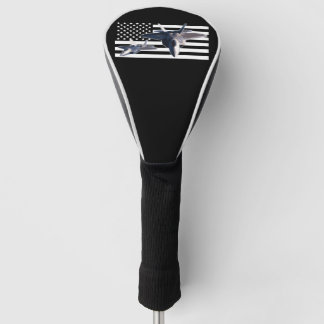 Couvre-club De Golf F-22 (drapeau noir)