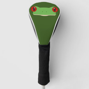 Couvre-club De Golf Face de grenouille
