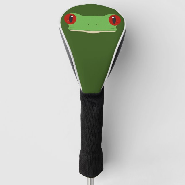 Couvre-club De Golf Face de grenouille (Devant)