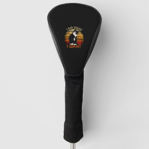 Couvre-club De Golf Faites Ce Que Je Veux Tuxedo Chat Maman Mignonne G