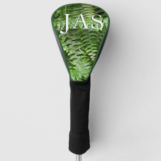 Couvre-club De Golf Fermer Fronds I Green Nature (Devant)