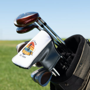 Couvre-club De Golf Fête des pères Meilleur Papa Par Par Retro