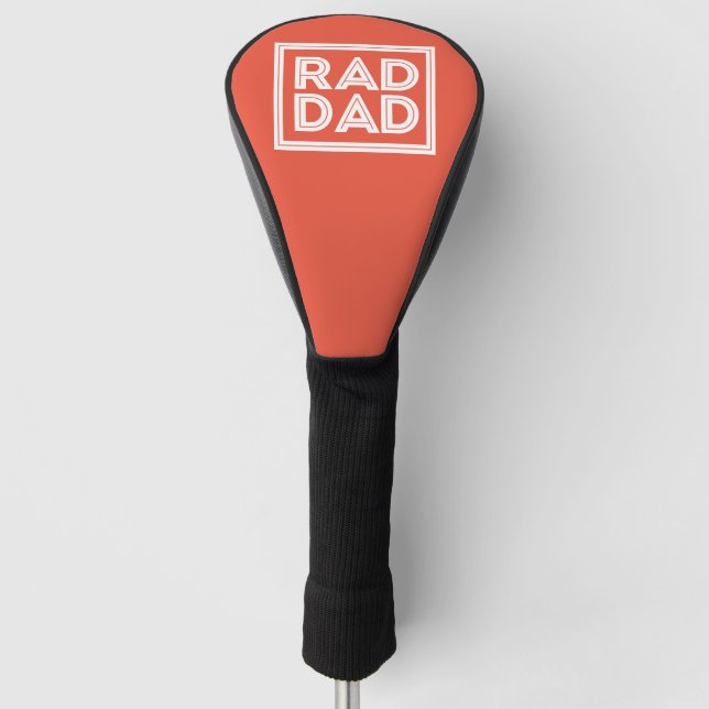 Couvre-club De Golf fête des pères - Rad Papa (Devant)