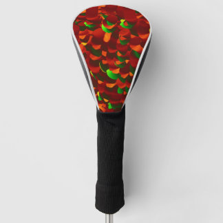 Couvre-club De Golf Feuilles de rose