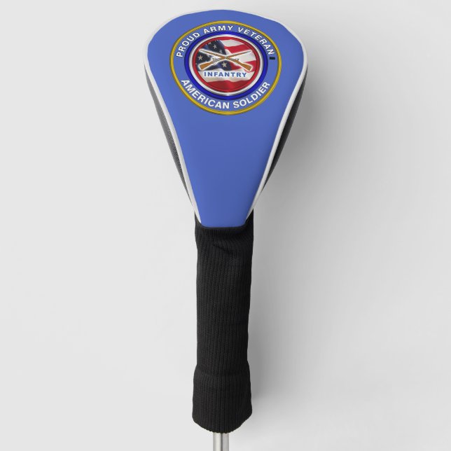 Couvre-club De Golf Fier soldat d'infanterie (Devant)
