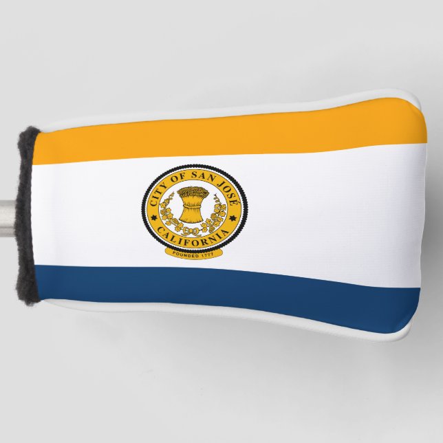 Couvre-club De Golf Flag of San Jose, California (Devant)