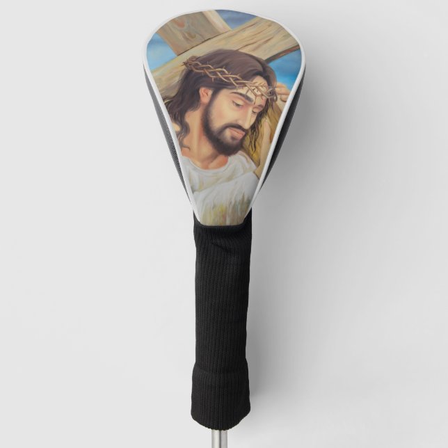 Couvre-club De Golf Foi chrétienne Jésus Christ (Devant)