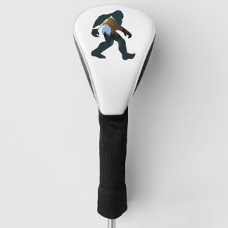 Couvre-club De Golf Forêt de nuit Bigfoot