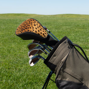 Couvre-club De Golf Fourrure animale Cheetah