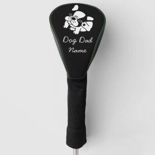 Couvre-club De Golf French Bulldog pour papa chien avec le nom sur bla
