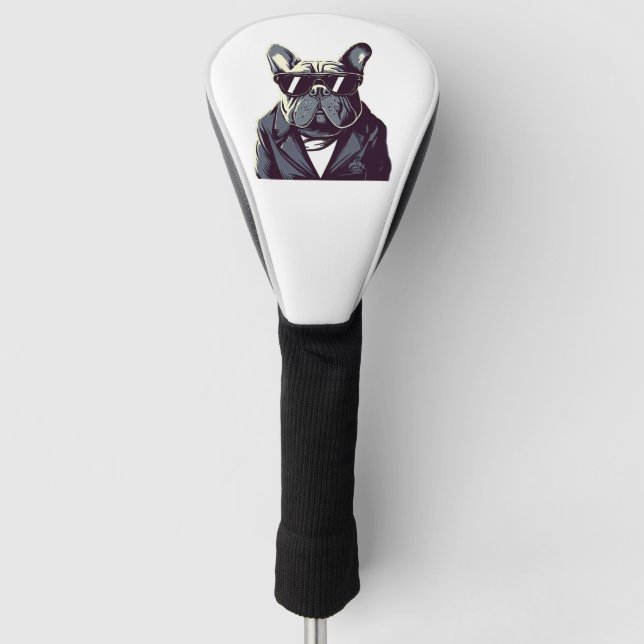 Couvre-club De Golf Frenchie L'Homme Du Parti (Devant)
