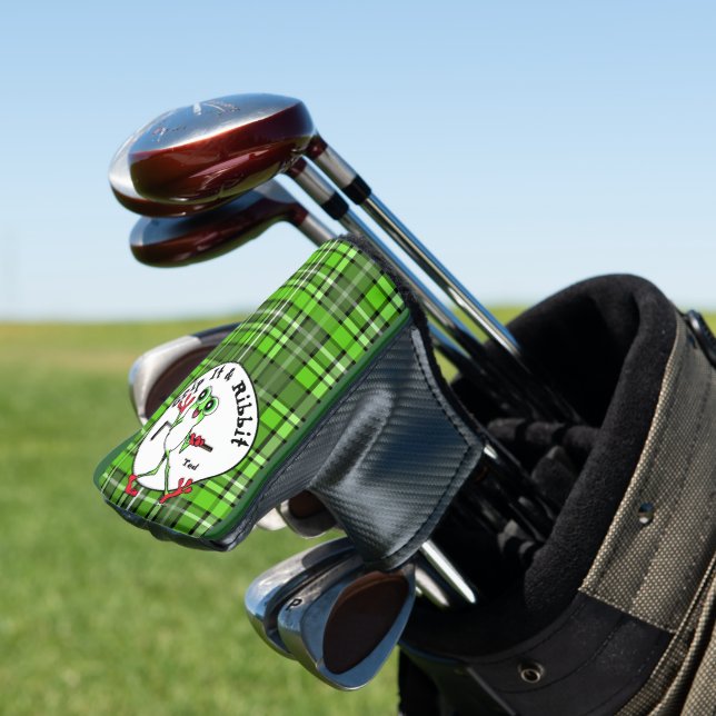 Couvre-club De Golf Frog Golfing Grip It et Ribbit Funny Personnalisé (In Situ)