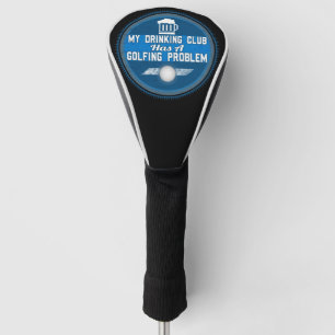 Couvre-club De Golf Funny Golf My Drink Club Golfer