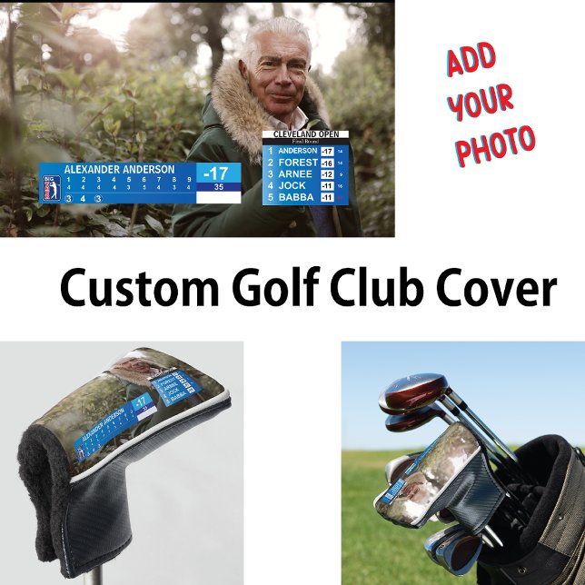Couvre-club De Golf Funny Golf News 🏌️ 40e 50e 60e Anniversaire mascu (Créateur téléchargé)