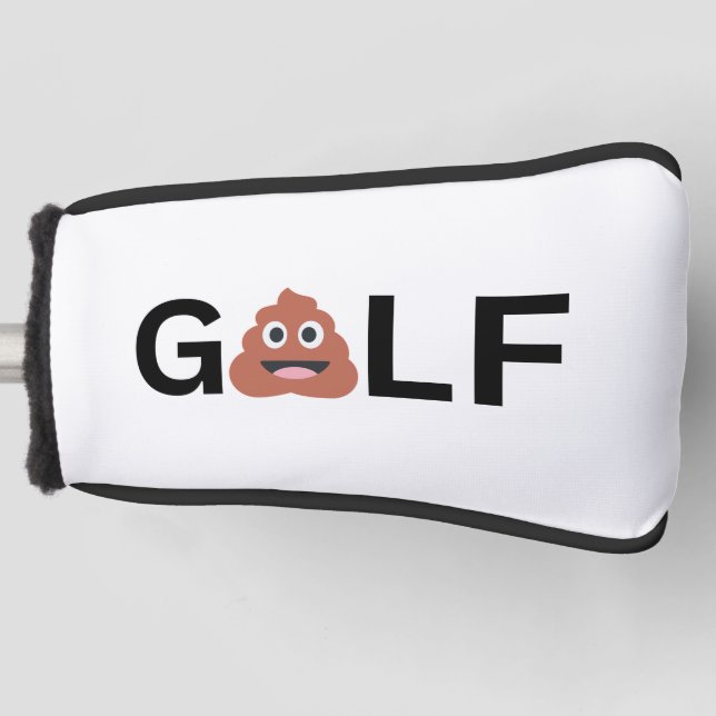 Couvre-club De Golf Funny Golf Putter Cover (Devant)