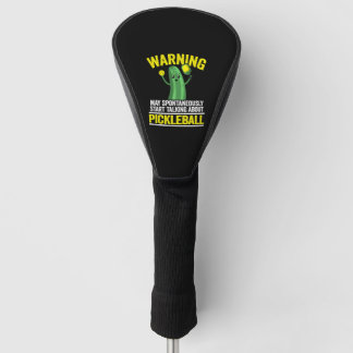 Couvre-club De Golf Funny Pickleball              