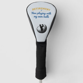 Couvre-club De Golf Funny Retirement Golf Head Cover