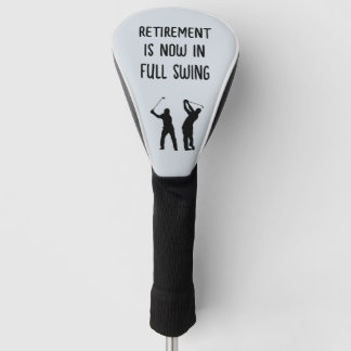 Couvre-club De Golf Funny Retirement Golf Head Cover