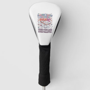 Couvre-club De Golf Garde du Royaume Licorne Conception Vectorielle Ad
