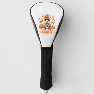 Couvre-club De Golf Gnomes Infirmière de Thanksgiving Fall Scruter