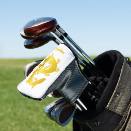 Couvre-club De Golf Golden Dragon Design