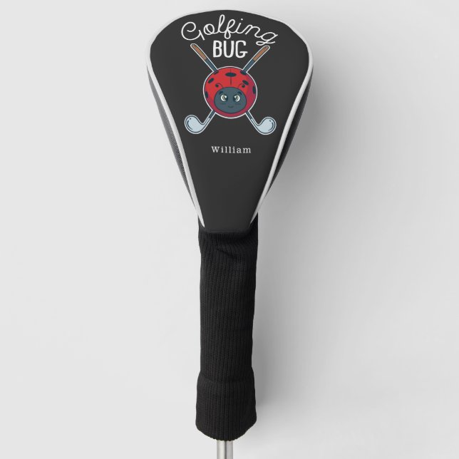 Couvre-club De Golf Golf Bug mignonne Sports extérieurs Gag nouveauté (Devant)