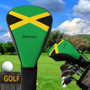 Couvre-club De Golf Golf Jamaïque & Jamaïque Drapeau / Clubs de golf C
