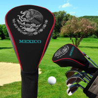 Golf Mexique & Aigle mexicain armoiries / drapeau
