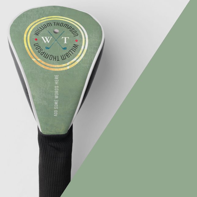 Couvre-club De Golf Golf Player golfheadcover avec logo (Créateur téléchargé)