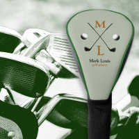 golfeur. monogramme joueur