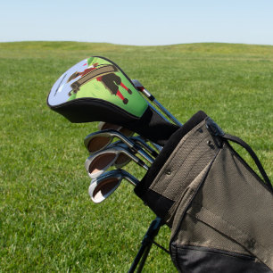 Couvre-club De Golf Golfeur personnalisé par amusement sur le terrain