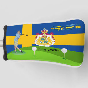 Couvre-club De Golf Golfeur suédois