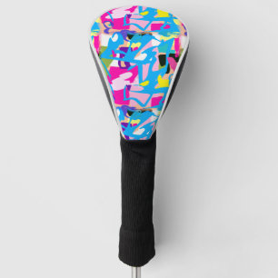 Couvre-club De Golf Graffiti coloré