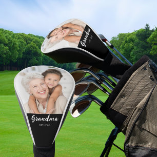 Couvre-club De Golf Grand-mère a établi une photo de script moderne