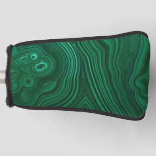 Couvre-club De Golf Green gemstone malachite natural stone design
